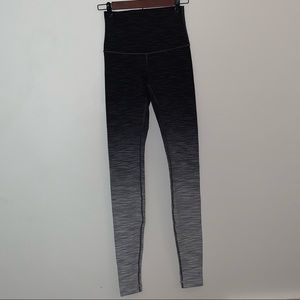 Lululemon Wunder Under Ombre Leggings
